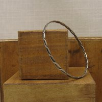 sterling Silver Bangle Bracelet + | Etsy (US)