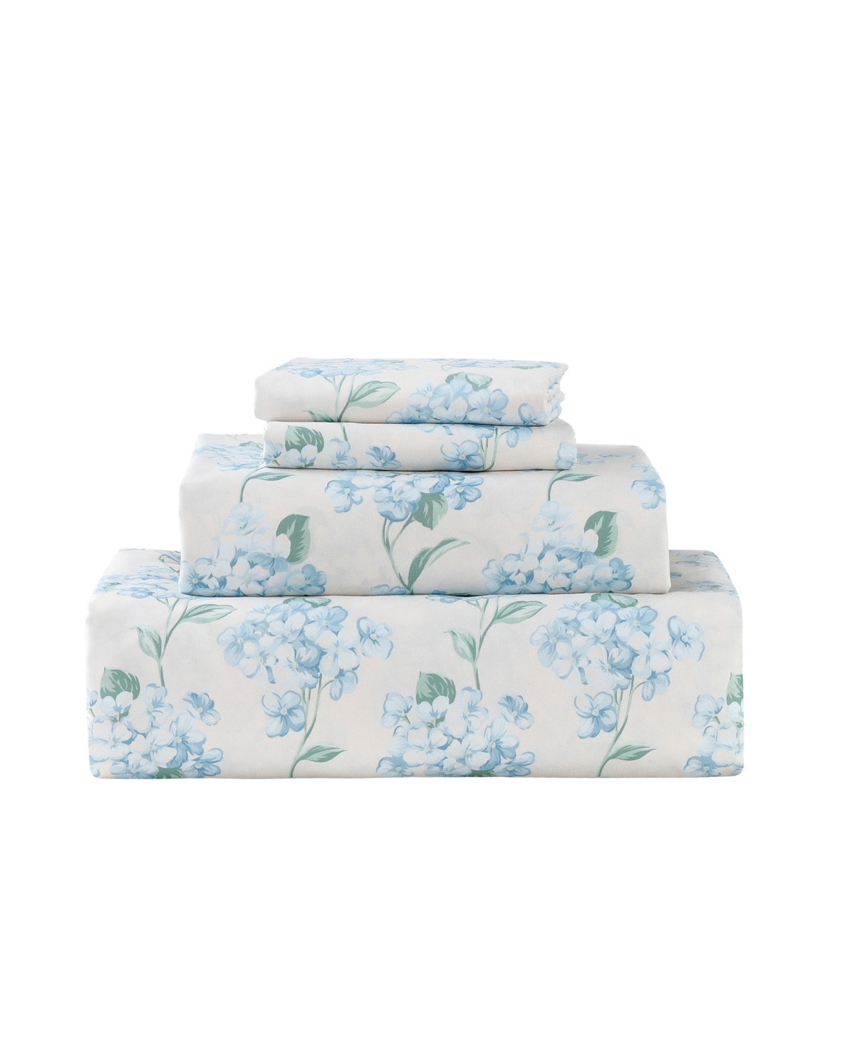 Fairfield Square Collection Microfiber Extra Deep 6-Pc. Sheet Set, Full - Hydrangea | Macy's