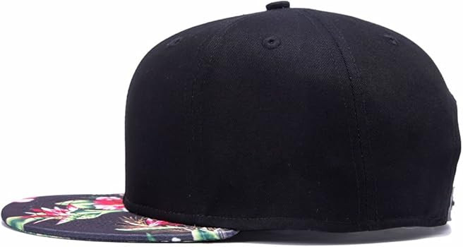 Quanhaigou Premium Floral Flower Hawaiian Cotton Adjustable Snapback Hats Men's Women's Hip-Hop F... | Amazon (US)
