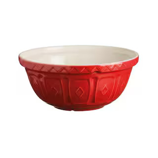 Mason Cash S12 Red 11.75 in. x 5.5 in. Mixing Bowl 2001.360 - The Home Depot | The Home Depot
