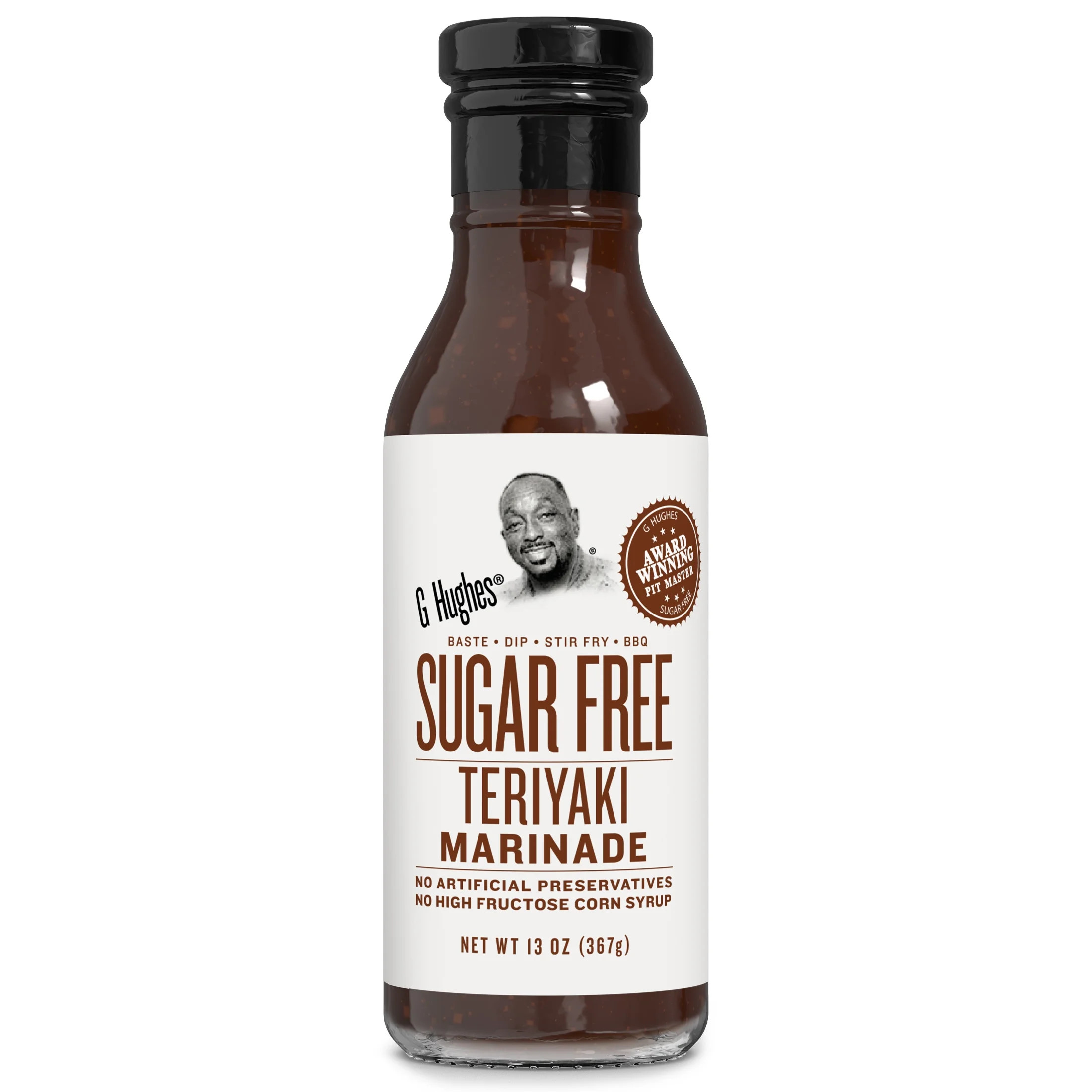 G Hughes Sugar Free Teriyaki Marinade, 13 oz | Walmart (US)