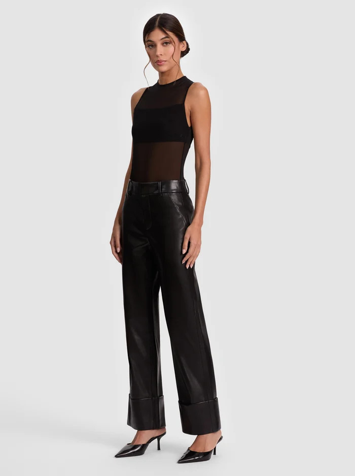ALEXANDER VEGAN ANKLE PANT | Alice + Olivia