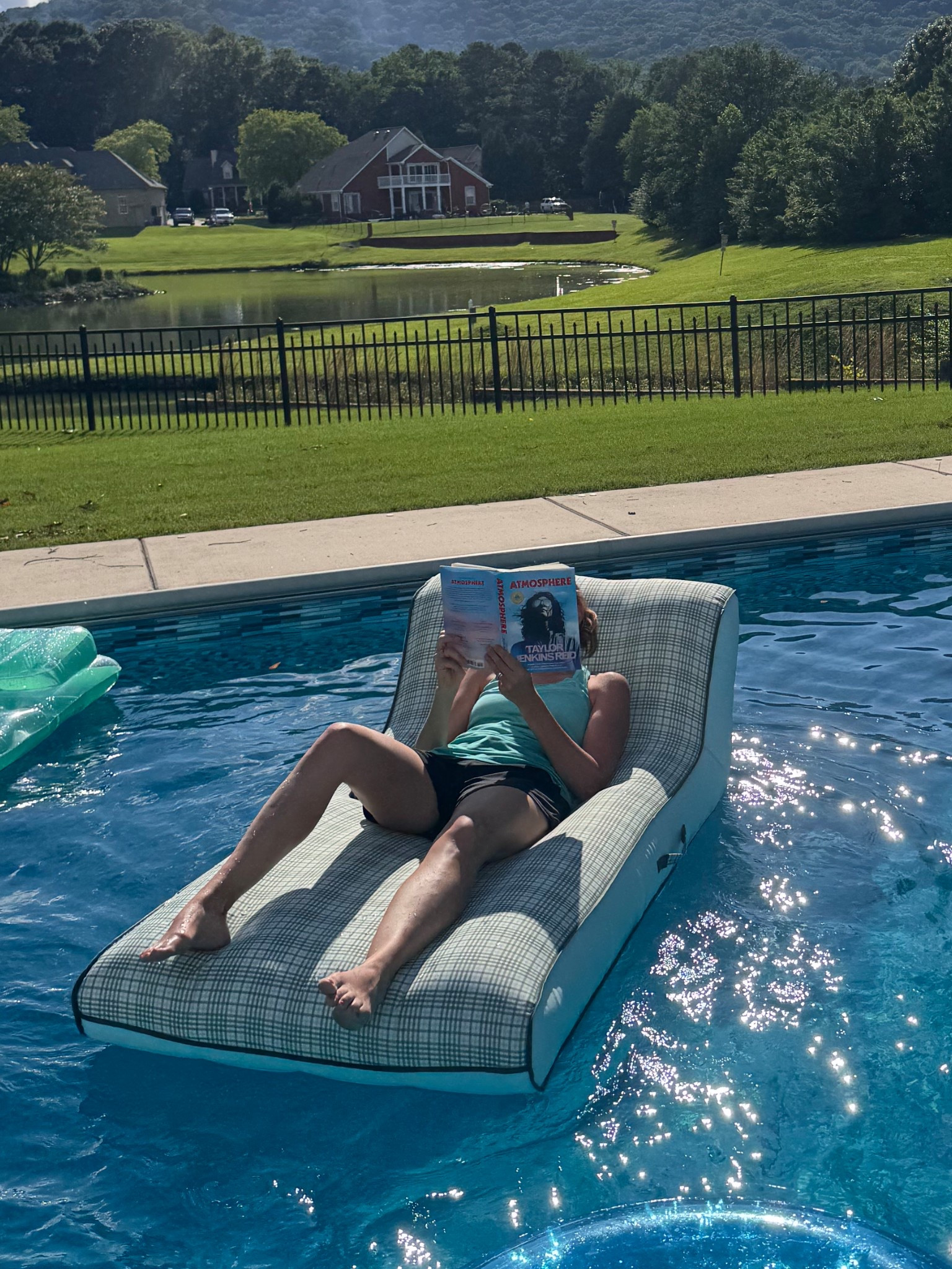 This pool float is everything!! Super sturdy, cup holder and adorable pattern! Under $40 - I’ll be living right here this summer!

#LTKSwim #LTKHome #LTKSummerEdit