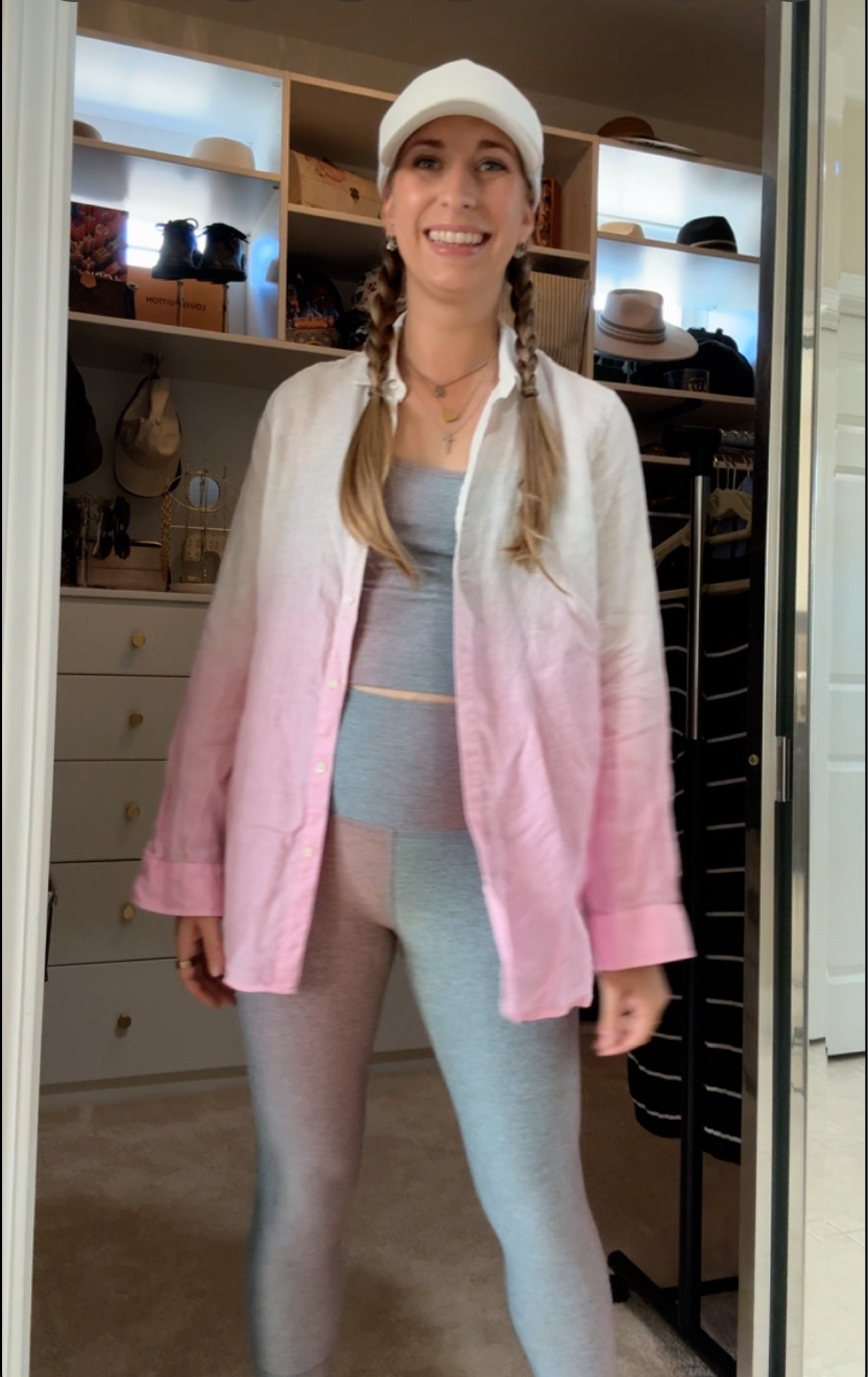 Get ready with me! This workout-to-leisure outfit is the ultimate go-to for a busy day. Whether I’m conquering the gym or running errands, comfort and style come together effortlessly. Layered up with a lightweight button-down and a matching set, I’m all set to crush my goals. #AtleisureFashion is the perfect blend of #ActivewearComfort and #EverydayStyle. Who’s ready to slay their to-do list?



#LTKStyleTip #LTKActive #LTKSaleAlert