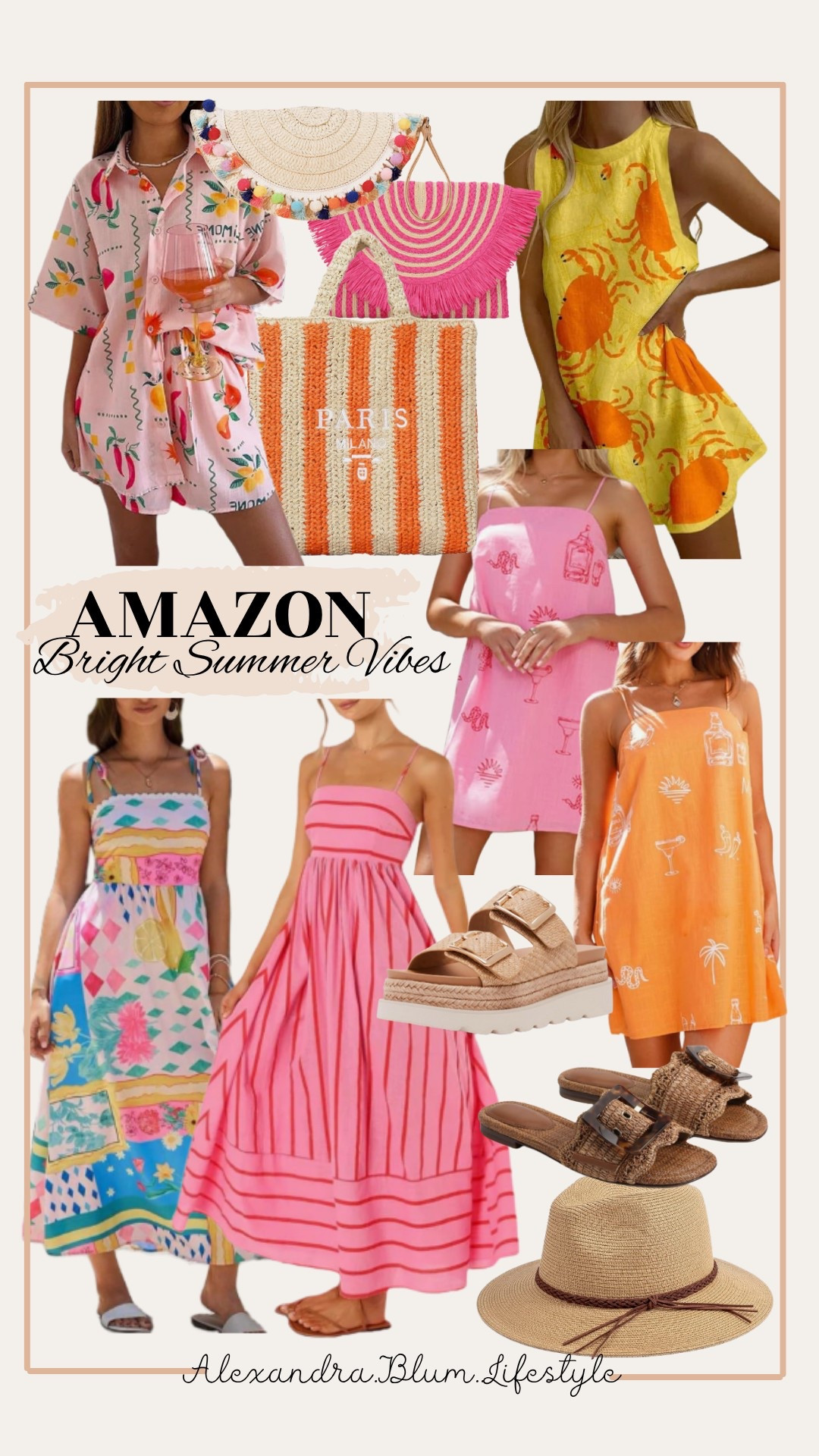 Amazon bright summer vibes with colorful maxi dresses, short ocean print dresses, and sandals! 

#LTKShoeCrush #LTKFindsUnder50 #LTKSummerEdit