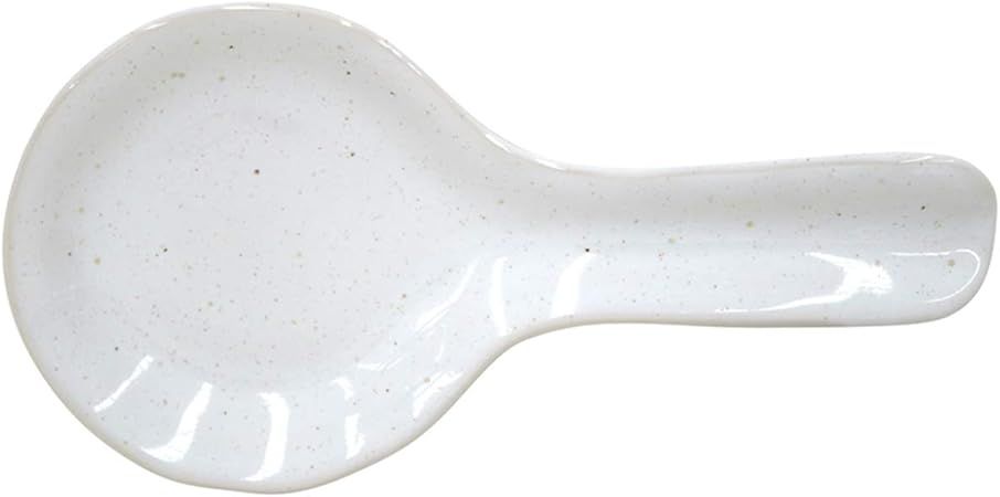 Casafina Fattoria Collection Stoneware Ceramic Spoon Rest 9", White | Amazon (US)