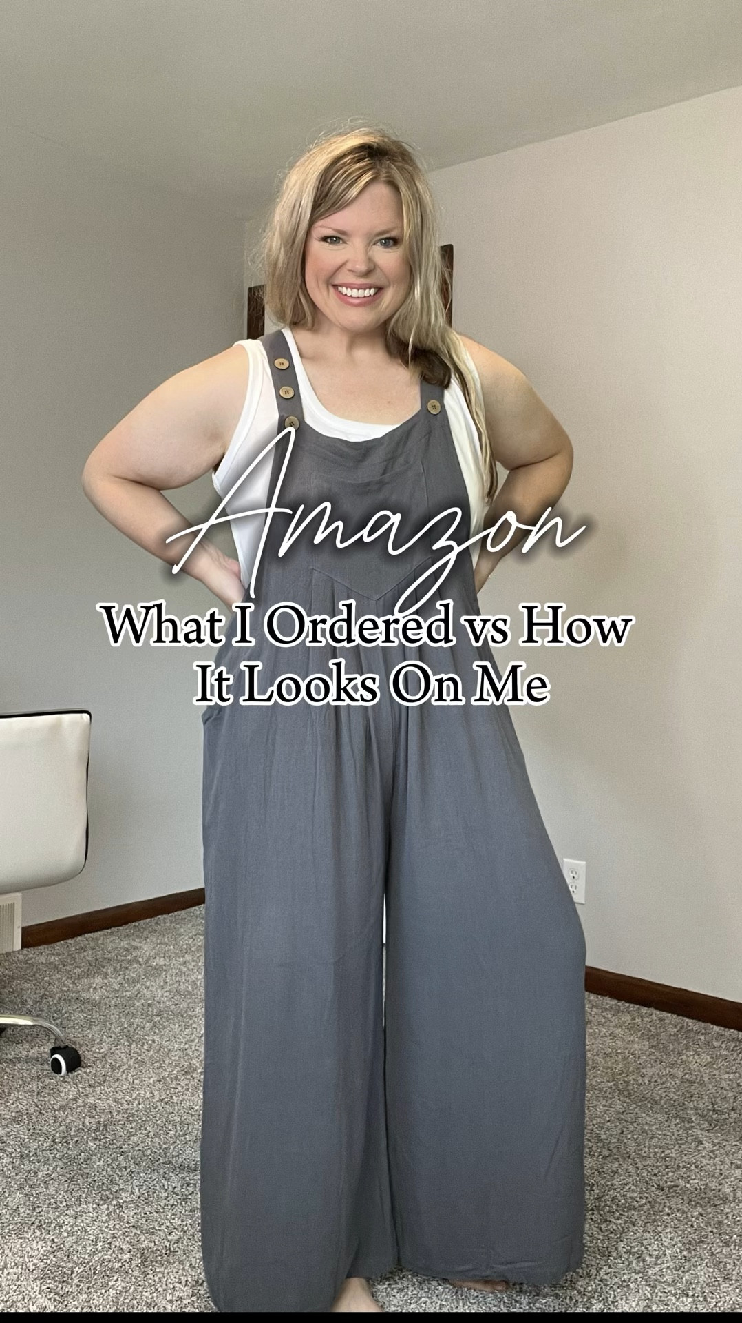 Obsessed with this cute little gray romper! I’m wearing an XL and it’s perfect! It streamed great too! 

#LTKMidsize #LTKPlusSize #LTKFindsUnder50