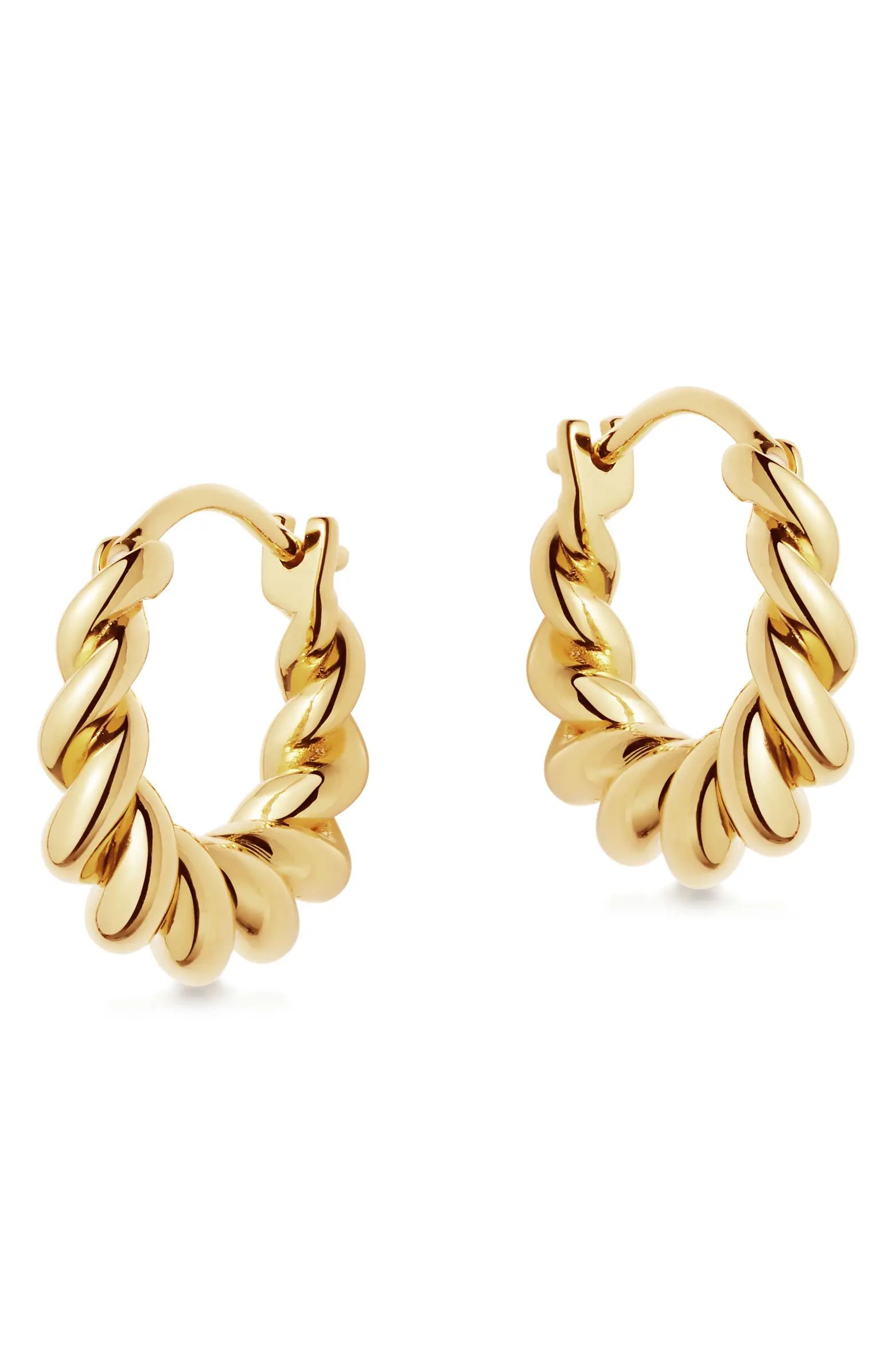 Missoma Mini Tidal Hoop Earrings | Nordstrom | Nordstrom