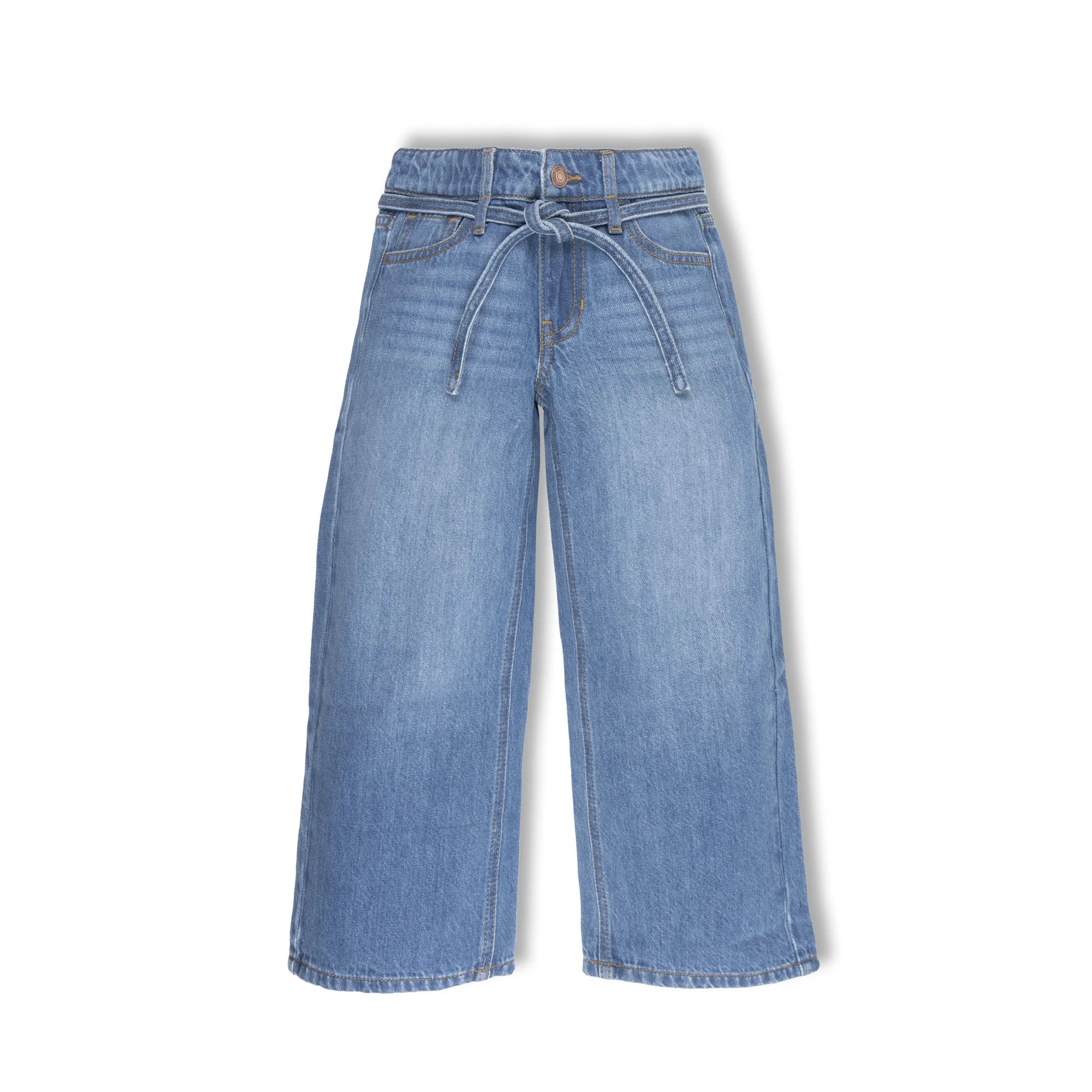 Wonder Nation Girls Baggy Wide Leg Jean, Sizes 5-18 | Walmart (US)