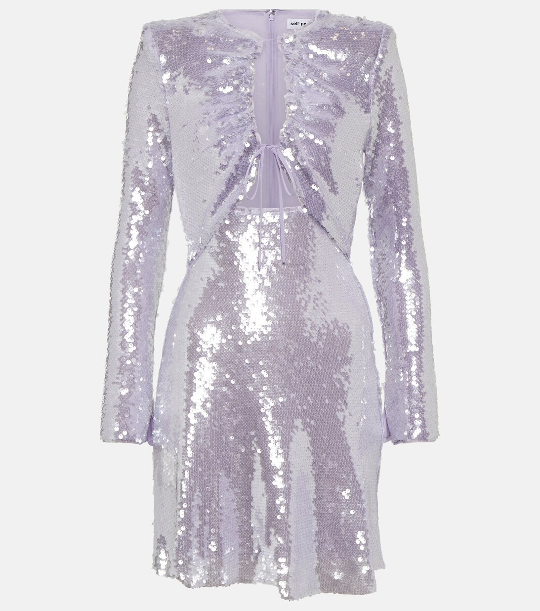 Sequined cutout minidress | Mytheresa (US/CA)