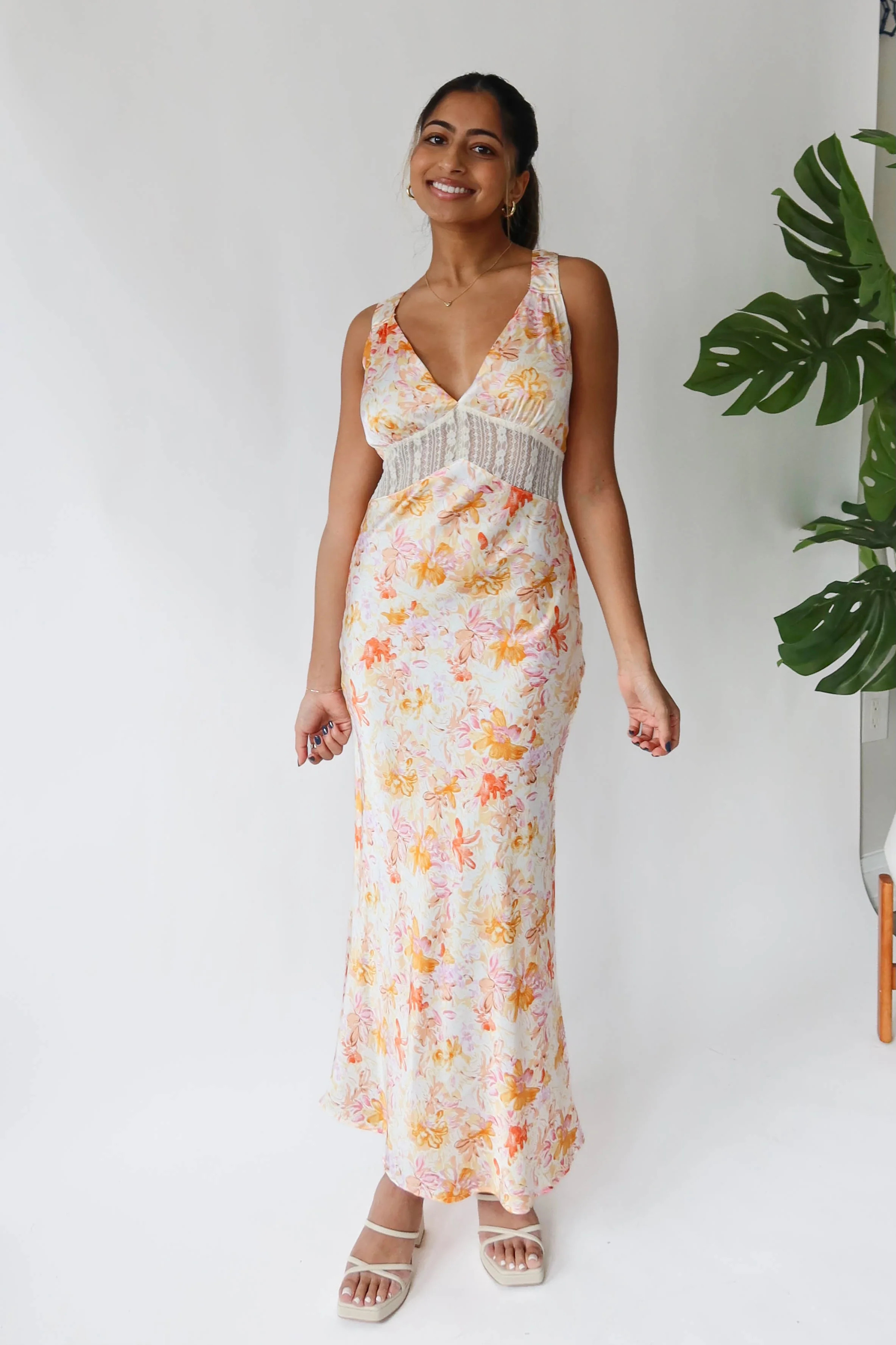 Nala Dress in Yellow | Grey Bandit