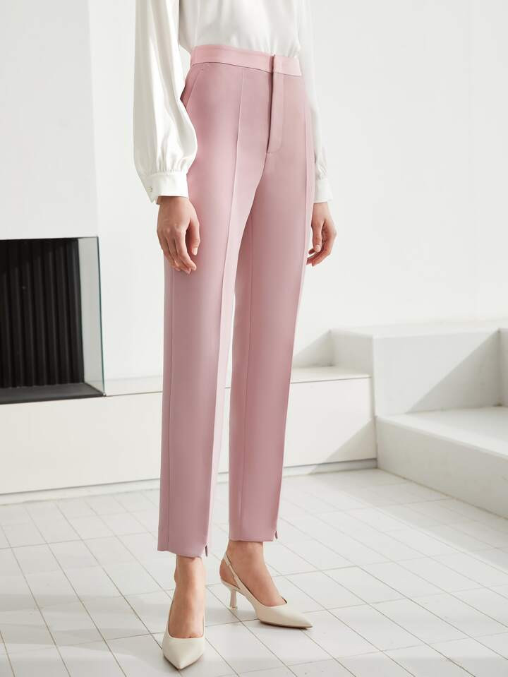 MOTF PREMIUM PRESS CREASE SUIT PANTS | SHEIN
