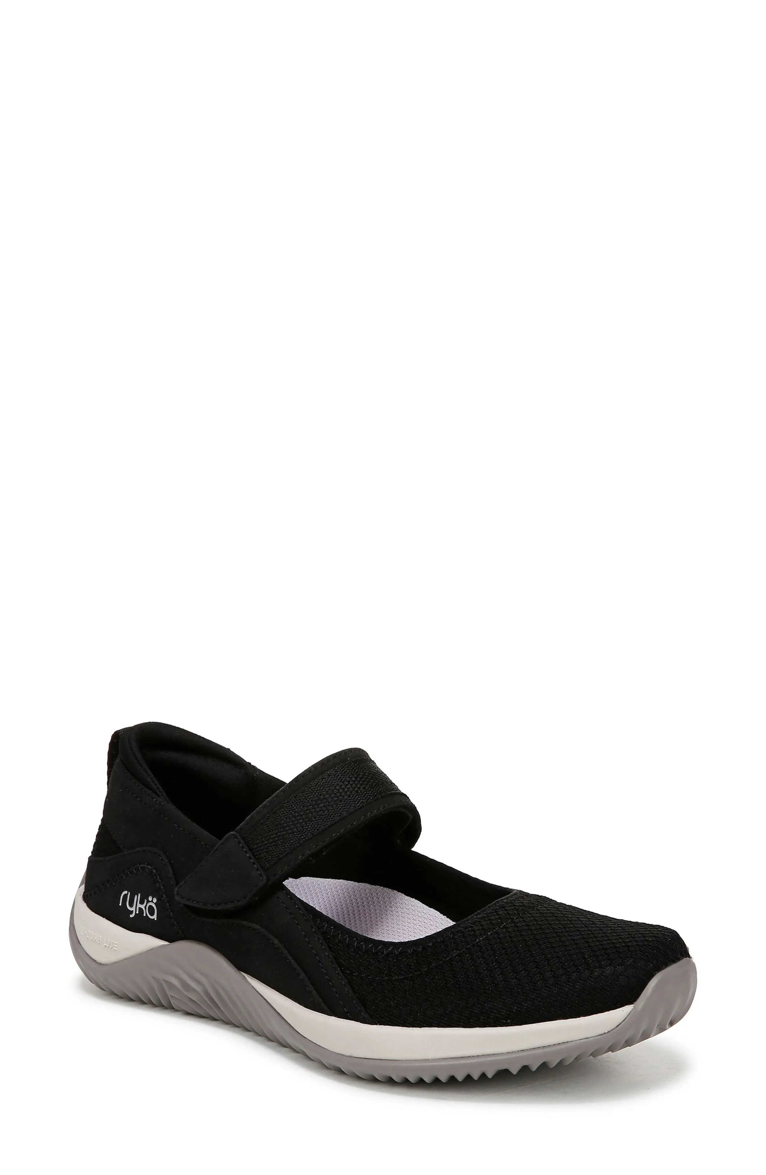 Rykä Echo Knit Mary Jane Sneaker in Terra Taupe at Nordstrom, Size 9.5 | Nordstrom