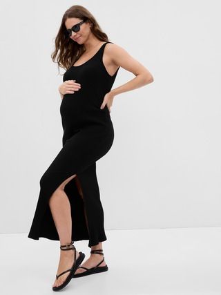 Maternity Rib Maxi Dress | Gap (US)