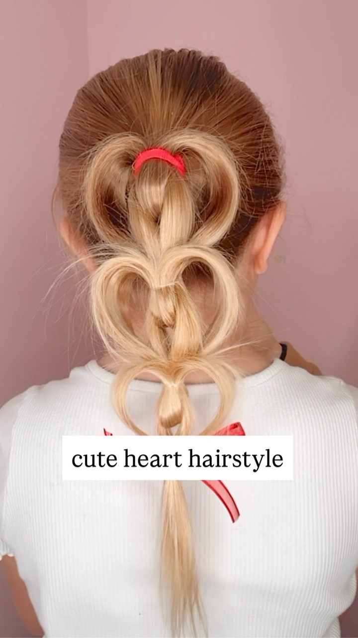 EASY HEART HAIRSTYLE ❤️ Here’s a super cute and easy hairstyle for the holidays! This is one of my favorites! I’m also sharing our hair products that we would love to use! 

#LTKStyleTip #LTKHoliday
