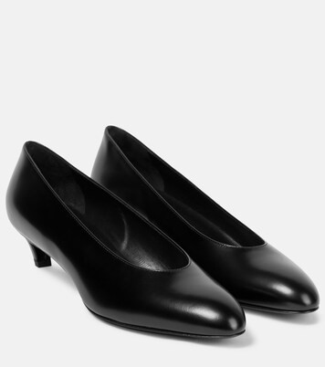 Almond leather pumps | Mytheresa (US/CA)