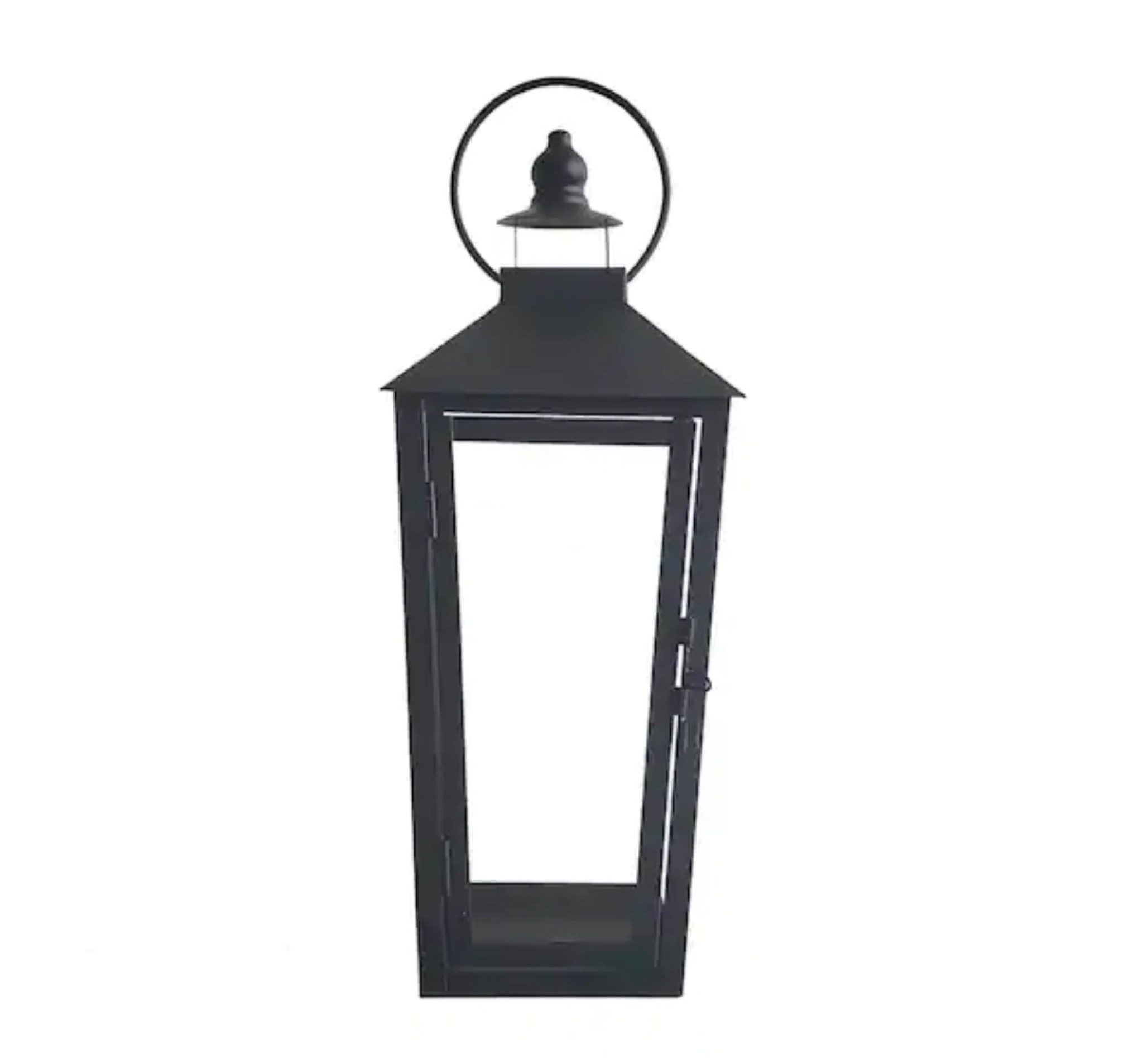 Black metal lantern with glass 

#LTKHoliday #LTKSeasonal #LTKhome
