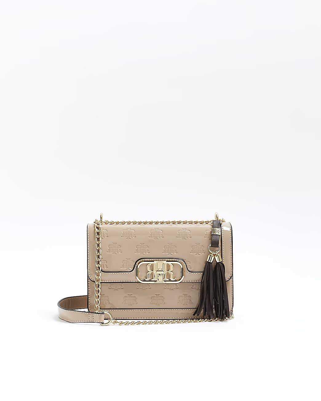 Pink satchel cross body bag | River Island (UK & IE)