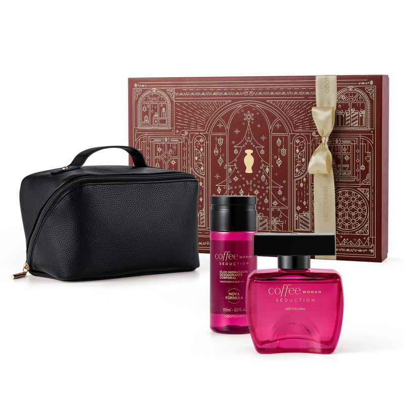 Kit Presente Natal Coffee Woman Seduction (3 itens) | O Boticario | oBoticario (BR)