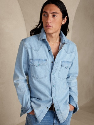 The Western Denim Shirt | Banana Republic (US)