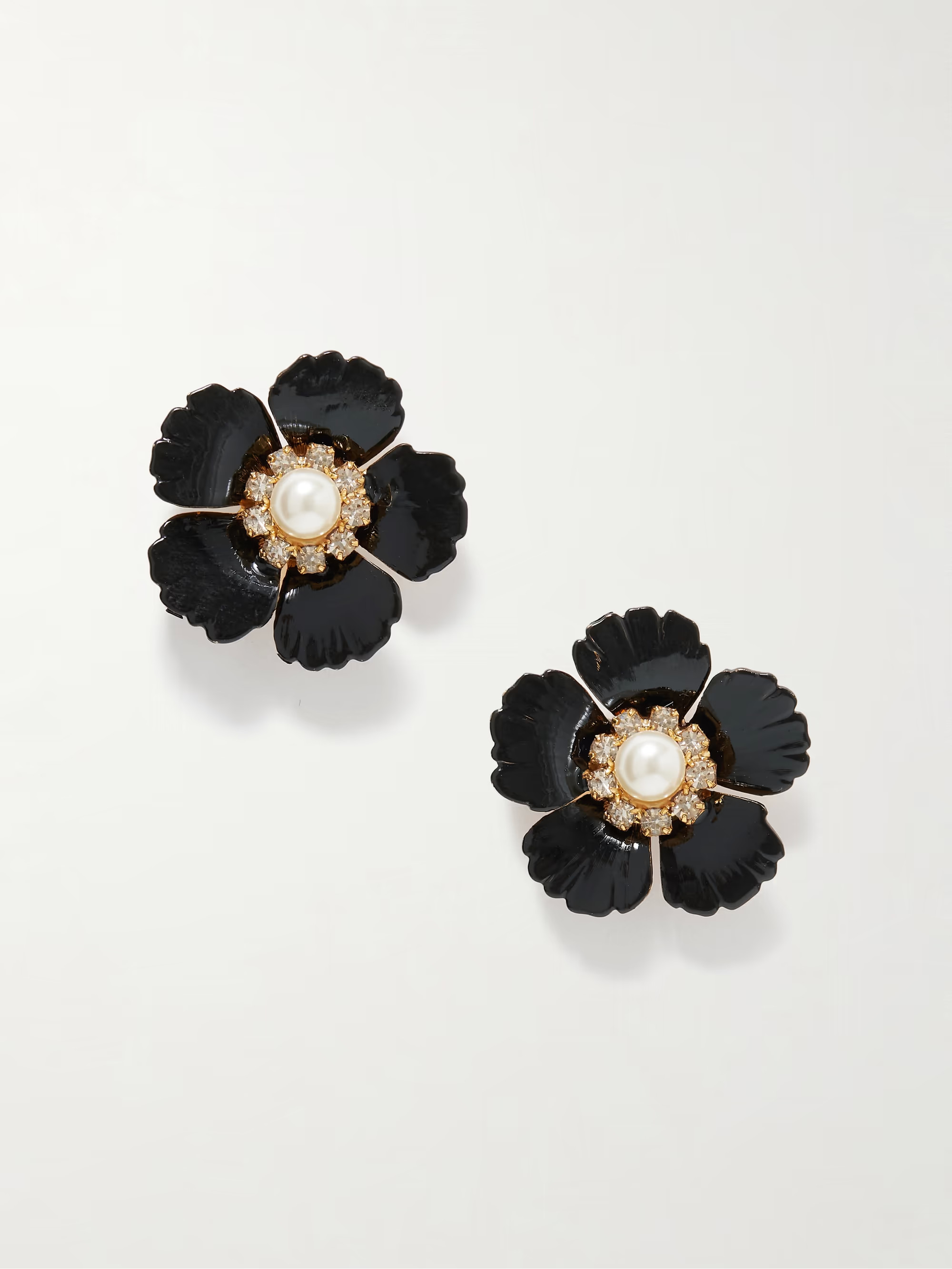 Jennifer Behr's 'Debbie' earrings are a playful take on glamorous design. Handmade from gold-plat... | NET-A-PORTER (US)