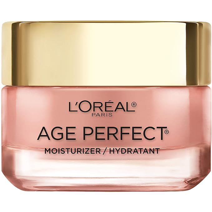 Face Moisturizer by L’Oreal Paris Skin Care I Age Perfect Rosy Tone Moisturizer for Face for Vi... | Amazon (US)