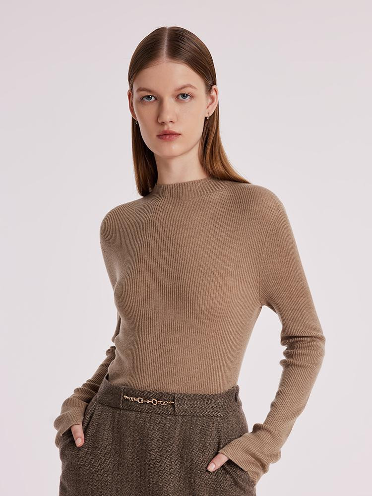 Machine Washable Wool Seamless Sweater | GoeliaGlobal