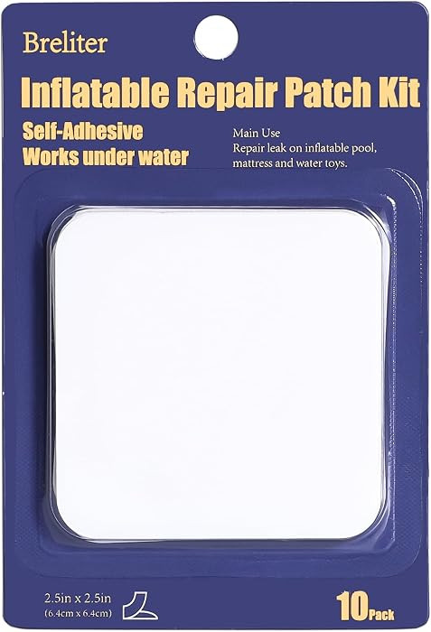 Inflatable Patch Repair Kit - Waterproof TPU Pool Repair Tape, Heavy Duty Repair Patch for Air Ma... | Amazon (US)