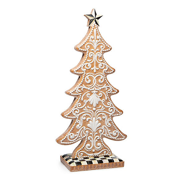 MacKenzie-Childs Gingerbread Cookie Large Tree | MacKenzie-Childs