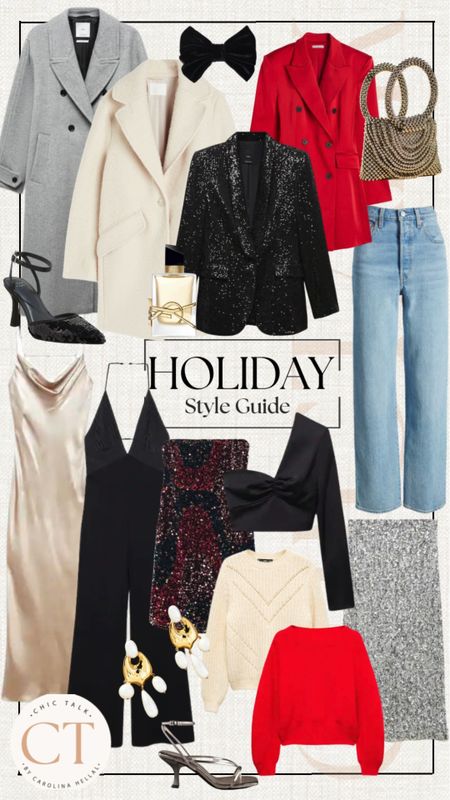 Holiday Style guide! Enjoy up to 40% off all these amazing styles via some of my favorite retailers!!!
Mango, sequin dress, straight leg jeans, slip on dress, sequin blazer, mini dress

#LTKHoliday #LTKCyberWeek #LTKsalealert