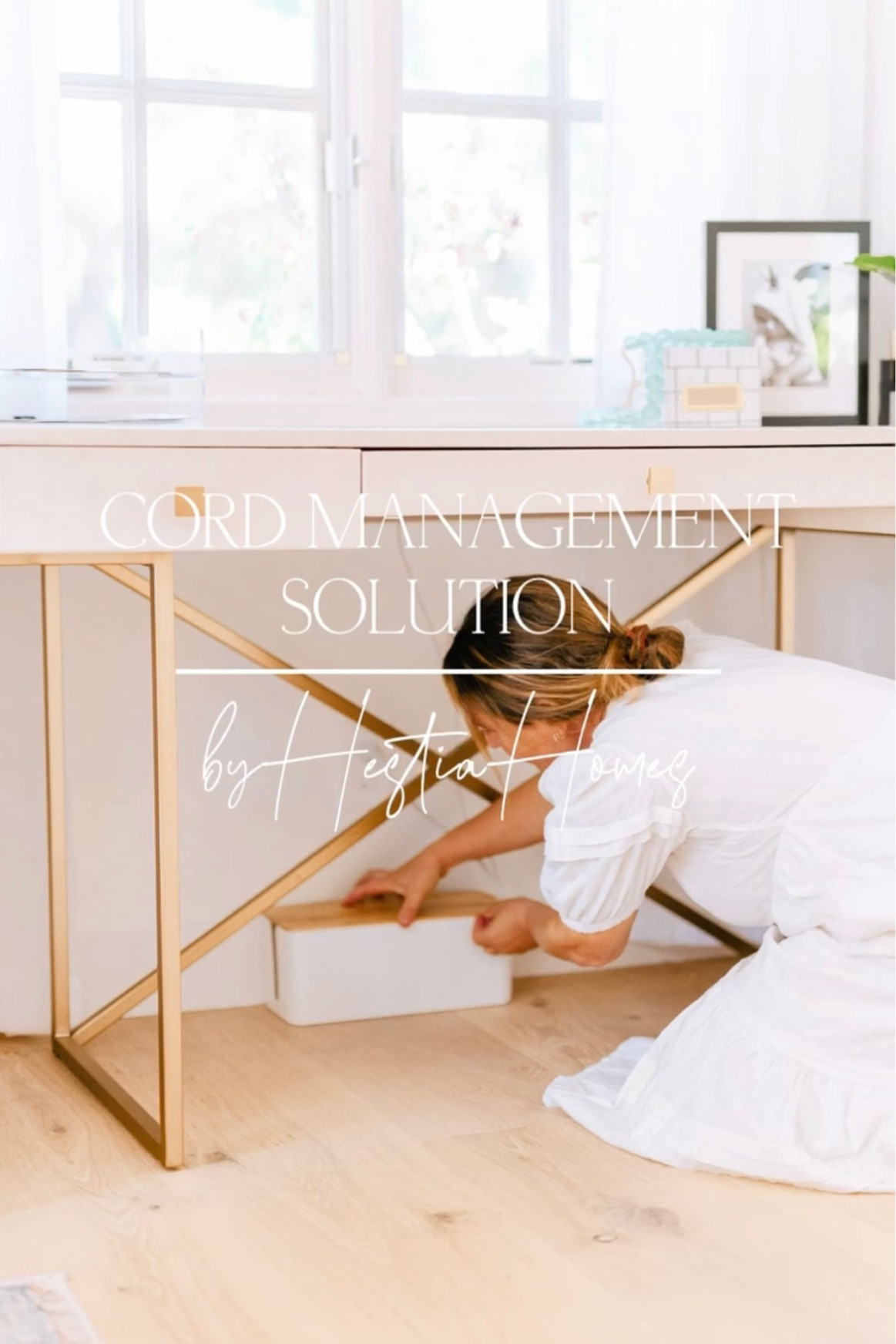 Office cable organizing! 

#LTKhome #LTKfamily #LTKstyletip