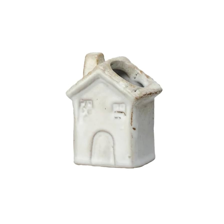 The Bridge Collection Rustic Miniature House Toothpick Holder - Vintage Inspired Stoneware Cottag... | Amazon (US)