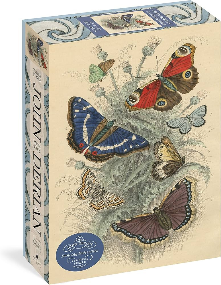 John Derian Paper Goods: Dancing Butterflies 750-Piece Puzzle | Amazon (US)