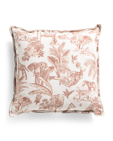 22x22 Jungle Pillow | TJ Maxx