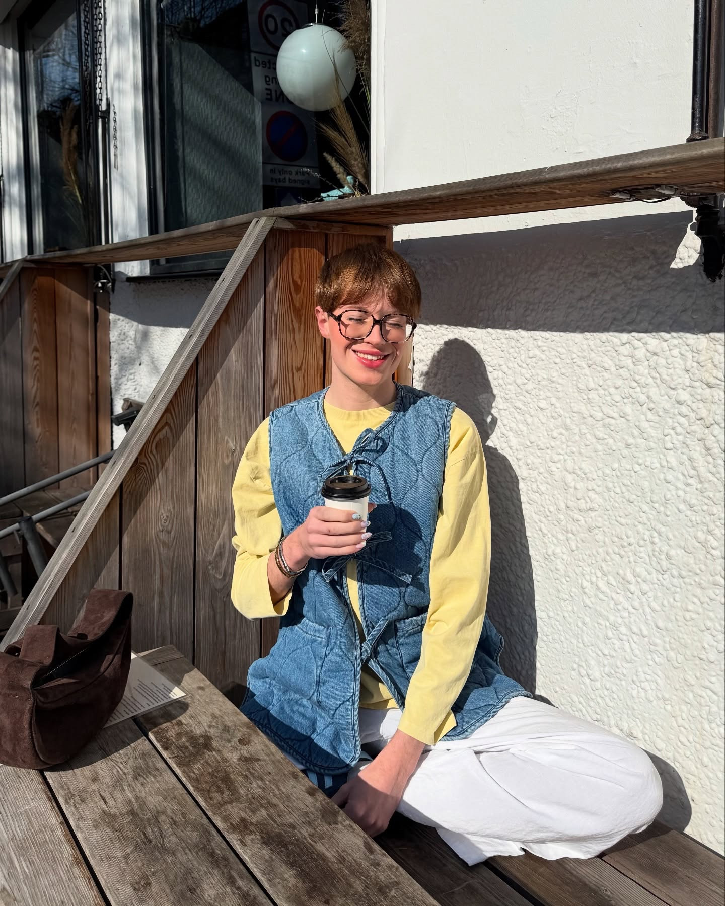 hi spring!! 🥹🌷✨🍓🐣 (except whatever is going on today in glasgow) @asos 🖤 

-

-

@ewancosh neutral outfit, spring season, Scandinavian style, scandi muse, minimal fashion, 90s style, butter yellow styled, matcha latte, matcha date, adidas spezial, linen trousers

#capsulewardrobe #capsulewardrobestyle #minimalaesthetic #outfitinspiration #oversizefashion #whatimwearing #wearingvsstyling #springoutfitsinspo #springoutfitideas #springoutfits2025 #90sstyle #ganni #scandinavianstyle #scandimuse #pinterestuk #pinterestvibes #butteryellow #butteryellowoutfit