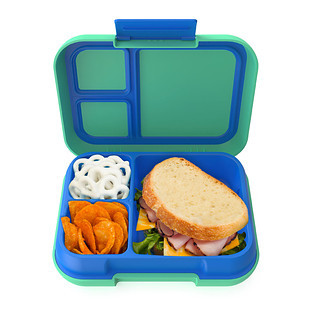 BentGo® Pop Lunch Box Periwinkle/Pink | The Container Store