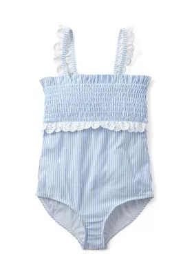 Girls 7-16 Printed One-Piece Swimsuit | Belk