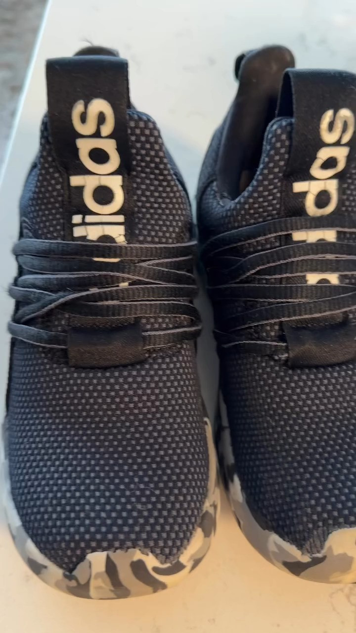 These Adidas sneaks are my grandson's faves at the moment 😂

I love that they have the lace-up look but they're actually slip-ons. 

We found them at @DSW 

 #LTKmomlife #LTKKids