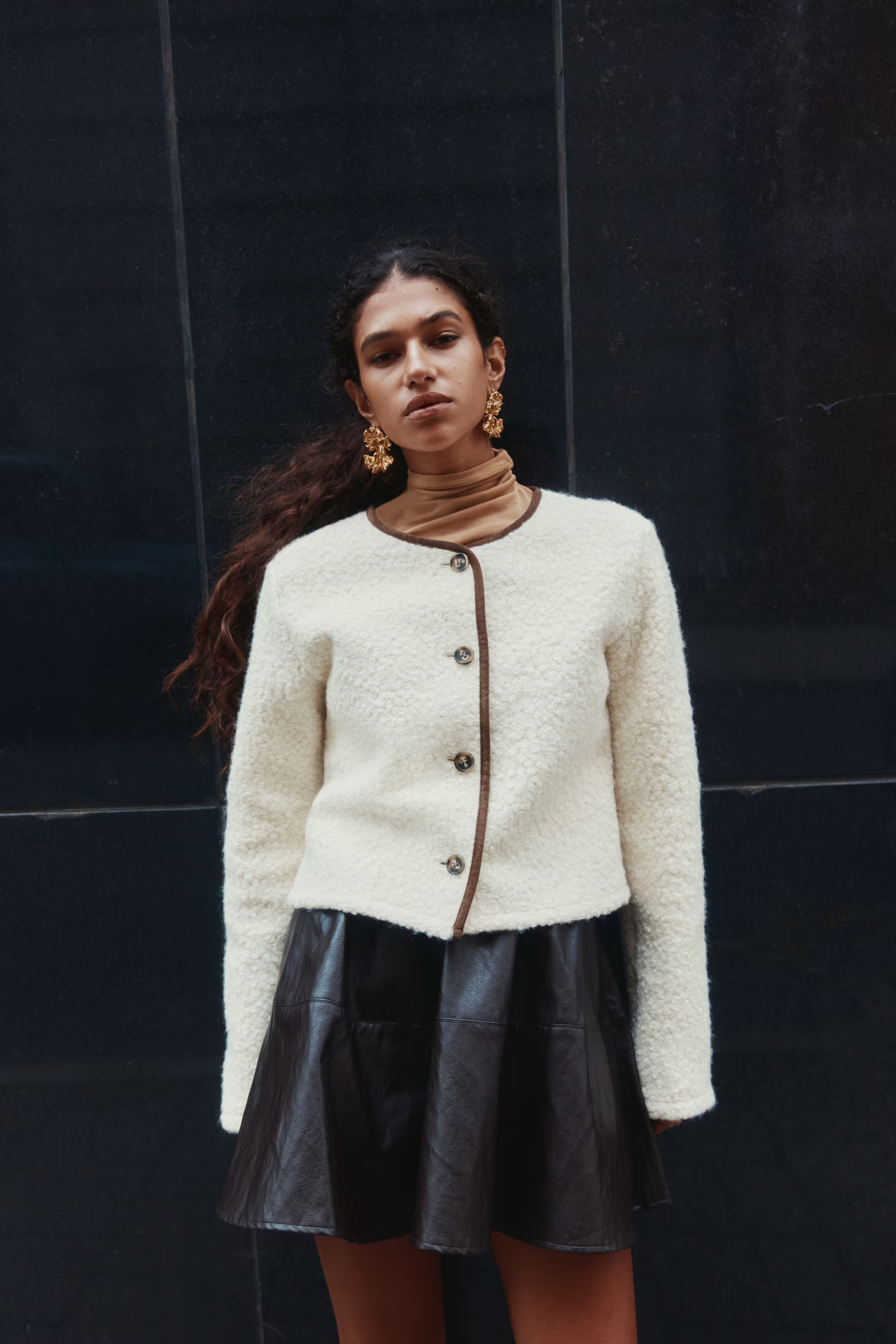 Teddy Fleece Cardigan | H&M (US + CA)