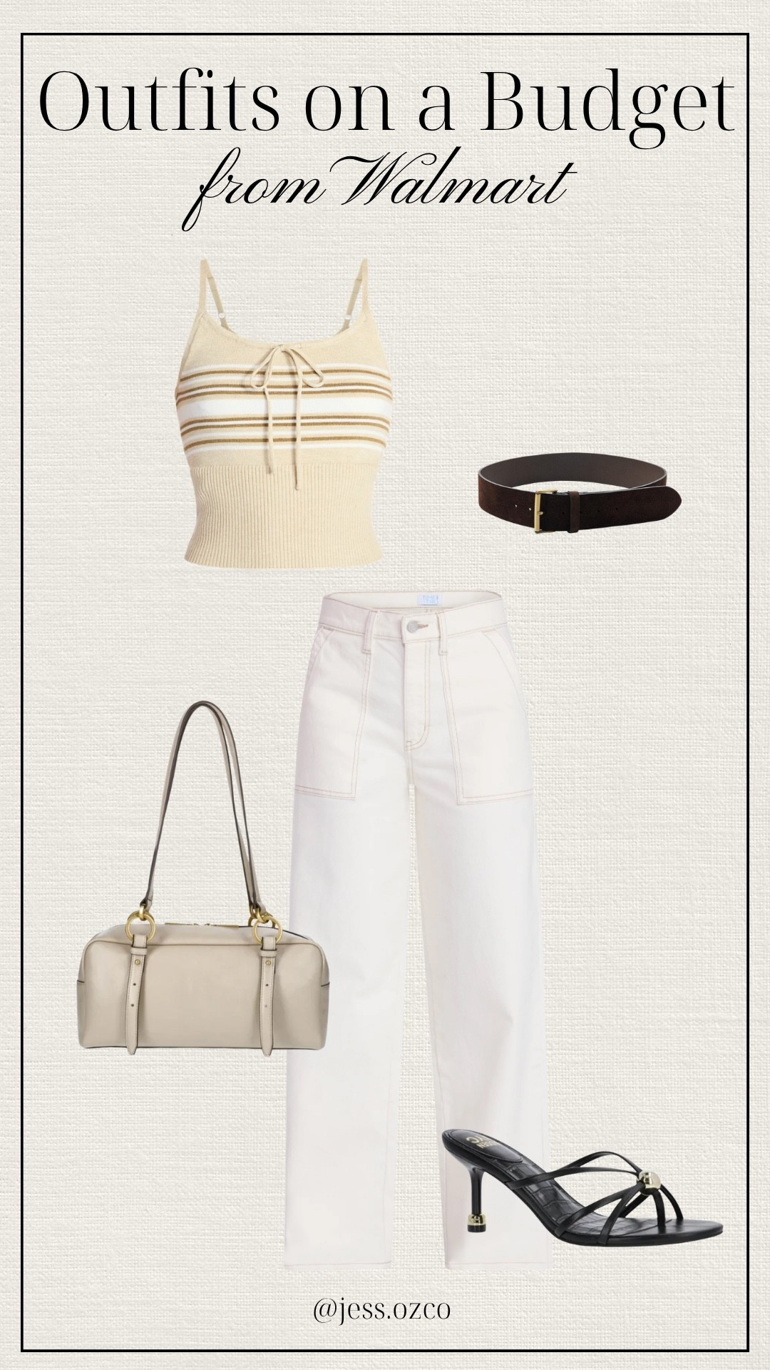 Walmart outfits on a budget!

This sweater cami is under $15 and would look so great styled with this pair of white wide leg jeans. Linking more of my Walmart finds below!

Walmart outfits, Summer outfits, Walmart jeans, Spring outfits, white jeans , Walmart fashion

#LTKSeasonal #LTKgrwm #LTKootd