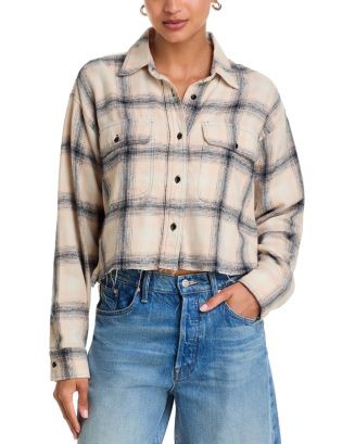 ASKK NY Crosby Flannel Shirt  | Bloomingdale's Women | Bloomingdale's (US)