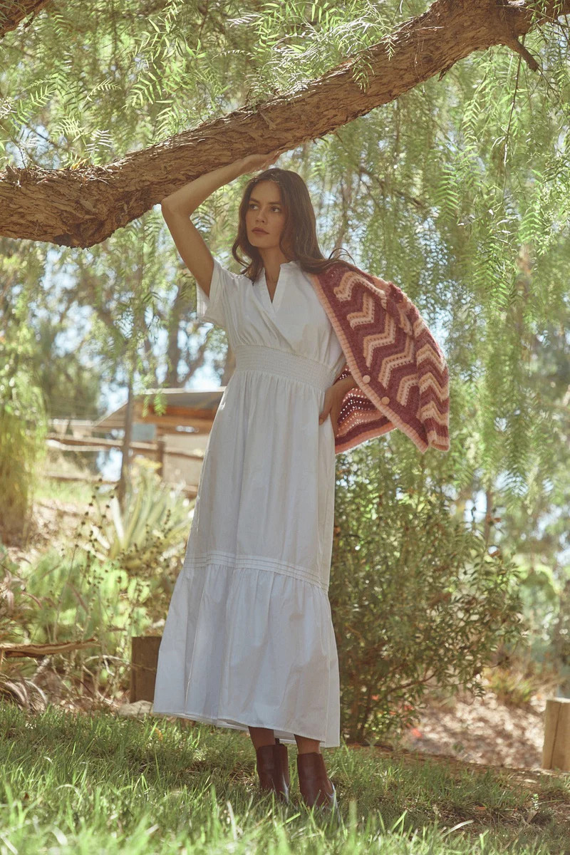 Belraj Poplin Maxi Dress | Sugarlips