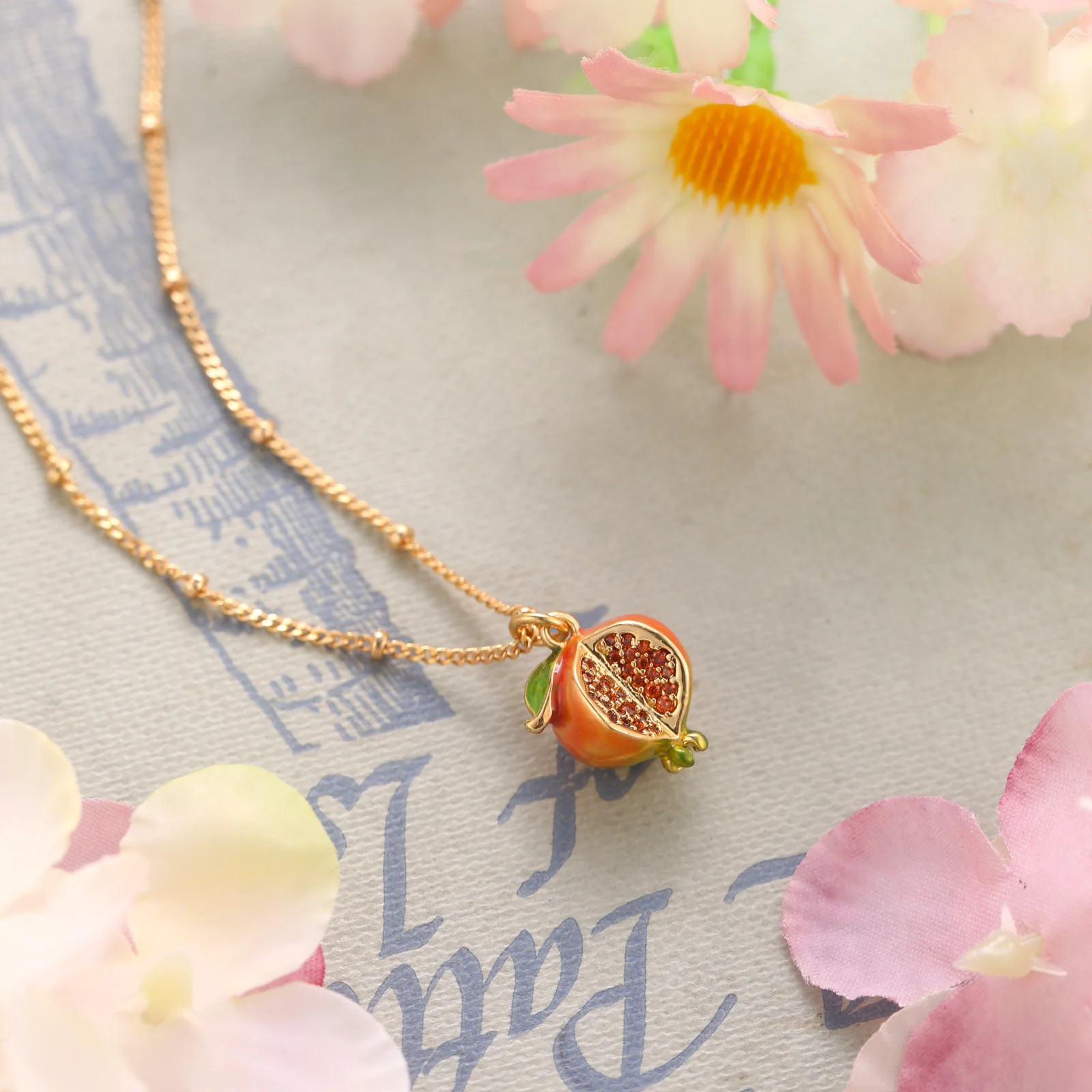 Pomegranate Necklace | Selenichast