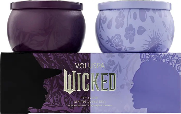 Wicked Collection For Good Mini Tin Candle 2-Piece Gift Set | Nordstrom
