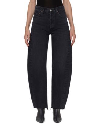 Luna High Rise Pieced Taper Jeans in Possess | Bloomingdale's (US)