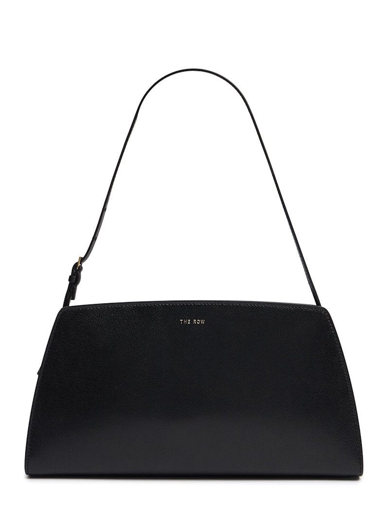 Dalia shiny kid leather shoulder bag | Luisaviaroma