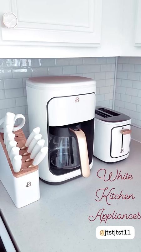 White Kitchen appliances 


Coffee maker, toaster, knife set



#LTKSeasonal #LTKhome #LTKstyletip  #LTKfindsunder50 #LTKfindsunder100 #LTKover40 #LTKU #LTKVideo #LTKGiftGuide