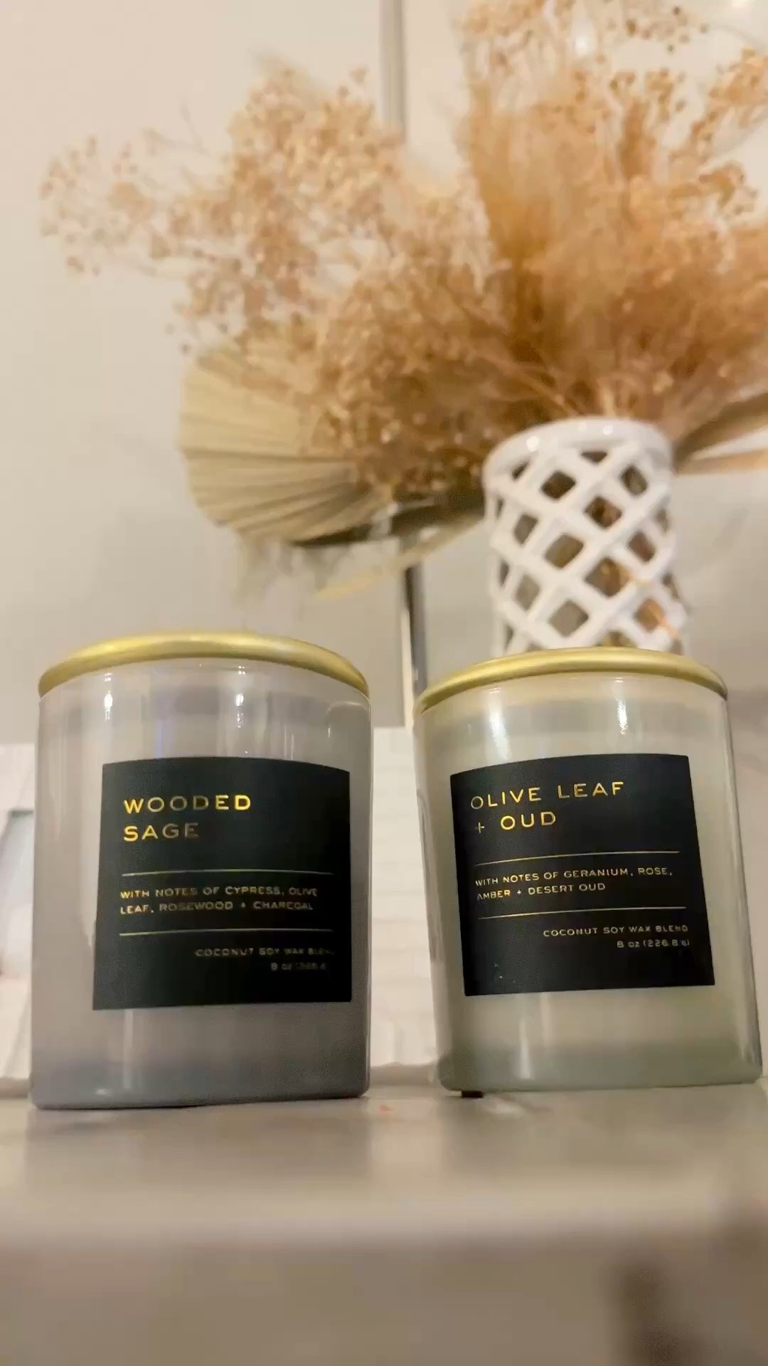 Create an aromatic indoor space for fall with Buy 1 get 1 50% off Threshold™ candles right now at Target!

I scooped up two of my favorite 8oz ones. 

Love how these are soy and burn for nearly 39 hours! 

The olive leaf smells soooo good with with notes of amber, rose and geranium, it instantly rejuvenate your senses!

#LTKHome #LTKSeasonal #LTKSaleAlert
