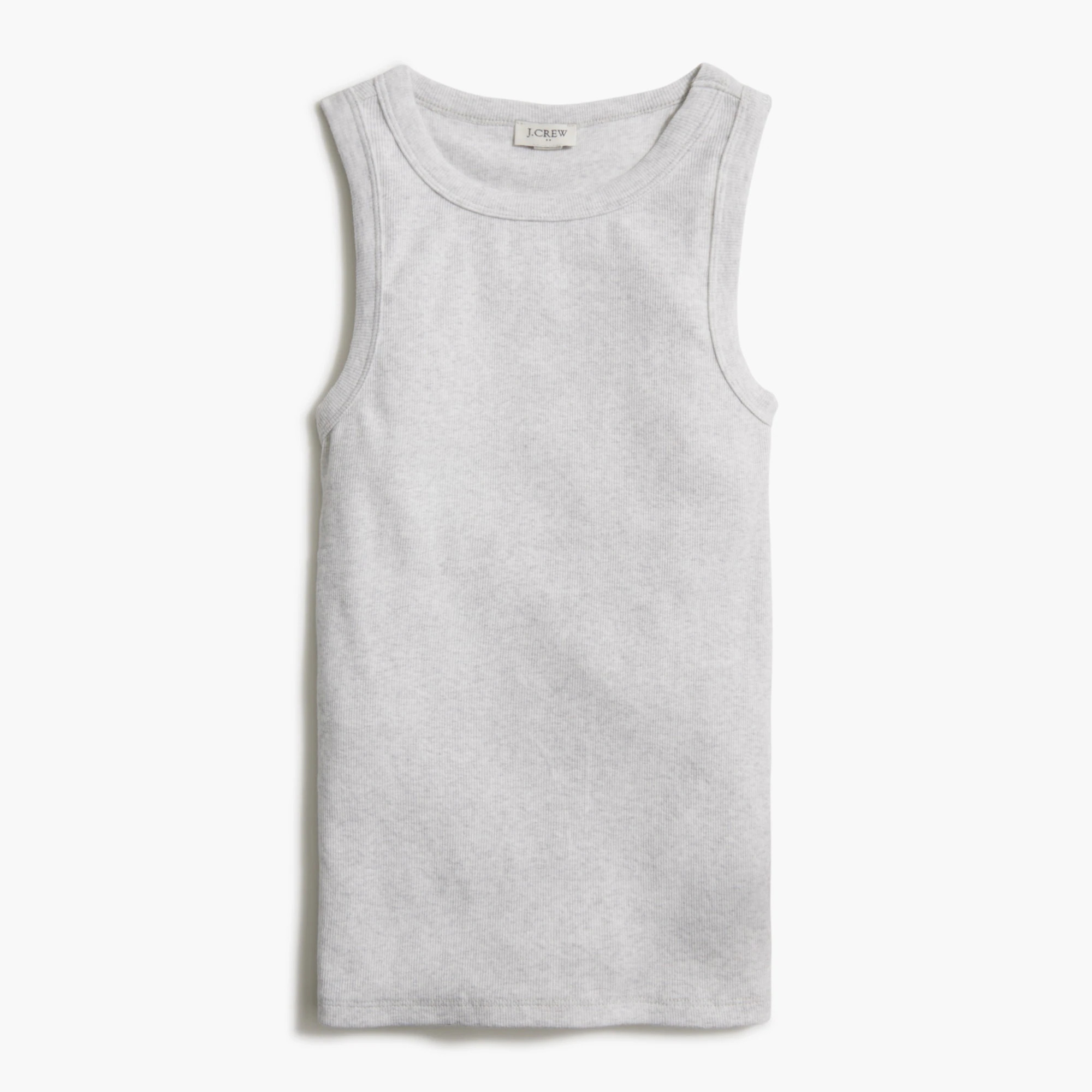 Ribbed high-neck tank top | J.Crew Factory