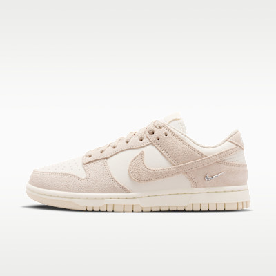 Nike Women's Dunk Low Suede Shoes in White | IB4417-104 | Nike (US)
